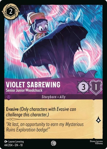 Violet Sabrewing - Senior Junior Woodchuck - Whispers in the Well (10) 
