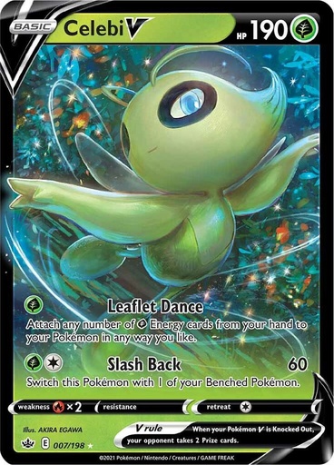 Celebi V - SWSH06: Chilling Reign 007/198