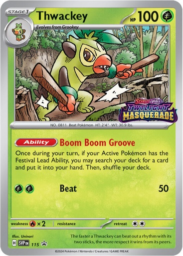 Thwackey - 115 - SV: Scarlet & Violet Promo Cards (SVP)