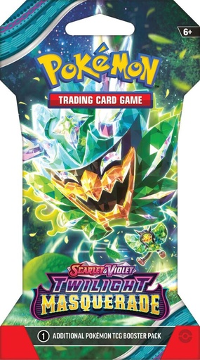 [189-50587] Twilight Masquerade Sleeved Booster Pack - SV06: Twilight Masquerade (TWM) (Español)