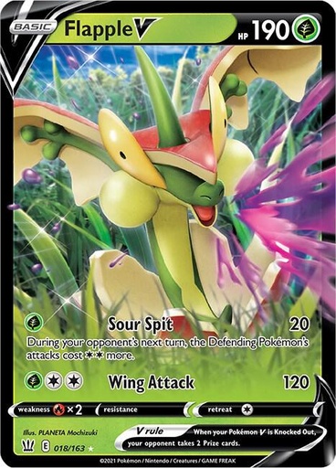 Flapple V - SWSH05: Battle Styles (SWSH05)