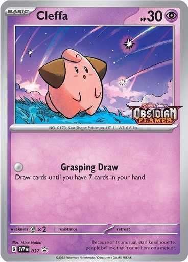 Cleffa - 037 (Prerelease) - SV: Scarlet & Violet Promo Cards (SVP)