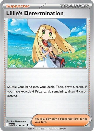 Lillie's Determination - 192/217 - ME01: Mega Evolution (ASC) 