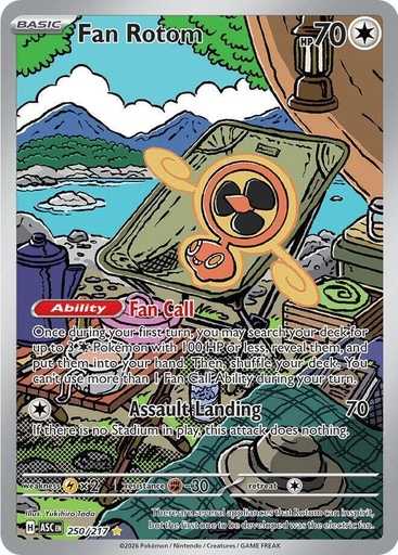 Fan Rotom - 250/217 - ME: Ascended Heroes (ASC)