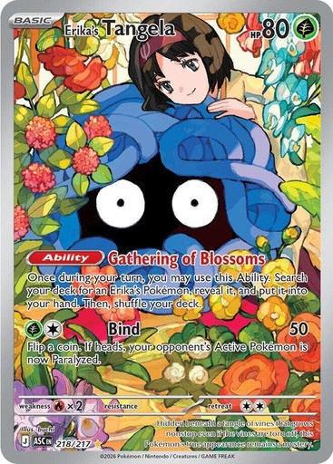 Erika's Tangela - 218/217 - ME: Ascended Heroes (ASC)