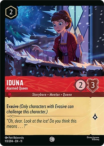 Iduna - Alarmed Queen (Foil) - Winterspell (11) 