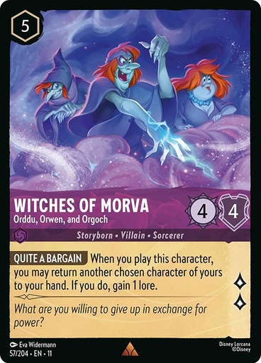 Witches of Morva - Orddu, Orwen, and Orgoch - Winterspell (11) 