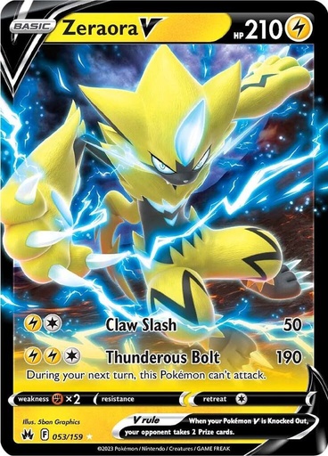 Zeraora V - SWSH: Crown Zenith (CRZ)