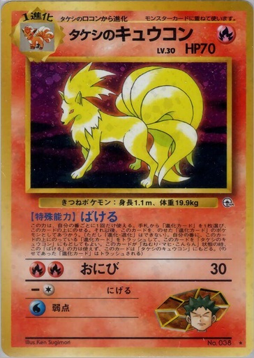 Brock's Ninetales - Leaders' Stadium