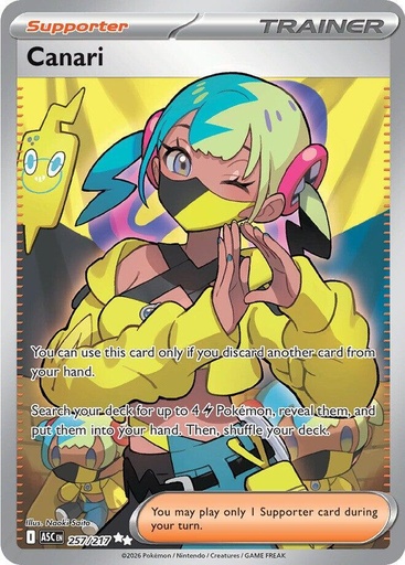 Canari - 257/217 - ME: Ascended Heroes (ASC)