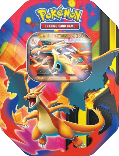 [10-10300-120] Mega Charizard Tin (Mega Charizard Y)(Ingles)