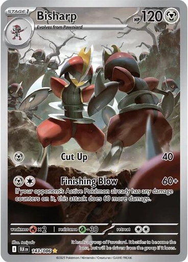 Bisharp - 143/086 - SV: Black Bolt (BLK)