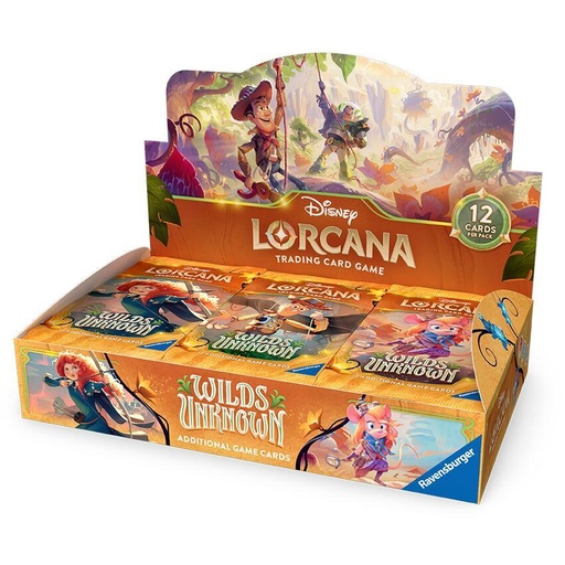 [11090019] Disney Lorcana: Wilds Unknown Booster Box - Wilds Unknown (12)
