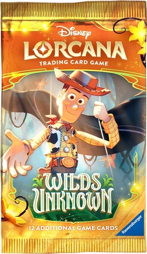 Disney Lorcana: Wilds Unknown Booster Pack - Wilds Unknown (12)