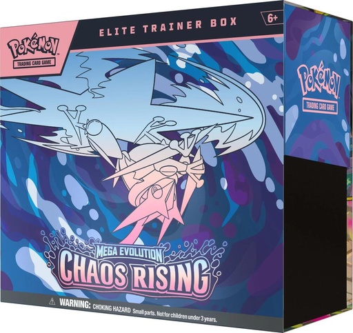 [10-10399-111] Chaos Rising Elite Trainer Box - ME04: Chaos Rising (CRI)