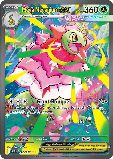 Mega Meganium ex - 272/217 - ME: Ascended Heroes (ASC)