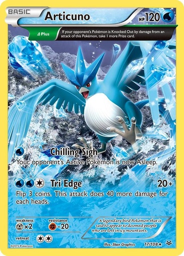 Articuno (17 Delta) - XY - Roaring Skies (ROS)