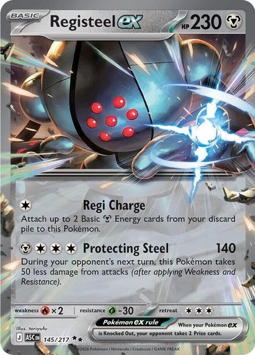 Registeel ex - ME: Ascended Heroes (ASC)