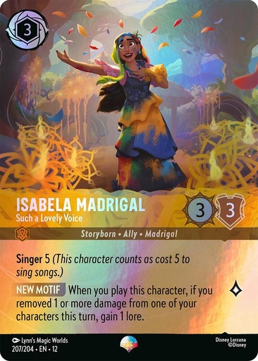 Isabela Madrigal - Such a Lovely Voice (Epic) - Wilds Unknown (12) 