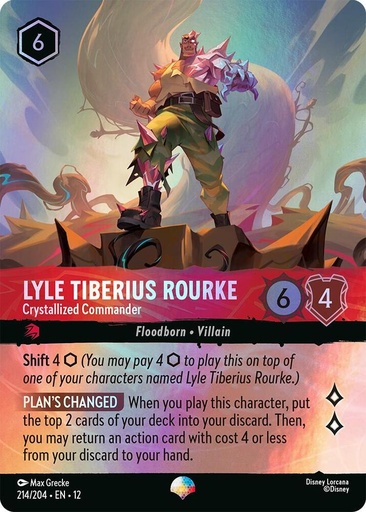 Lyle Tiberius Rourke - Crystallized Commander (Epic) - Wilds Unknown (12) 