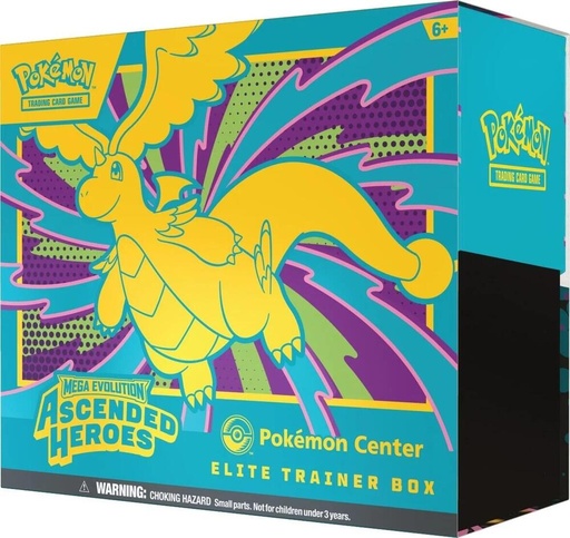 Ascended Heroes Pokemon Center Elite Trainer Box (Exclusive) - ME: Ascended Heroes (ASC)