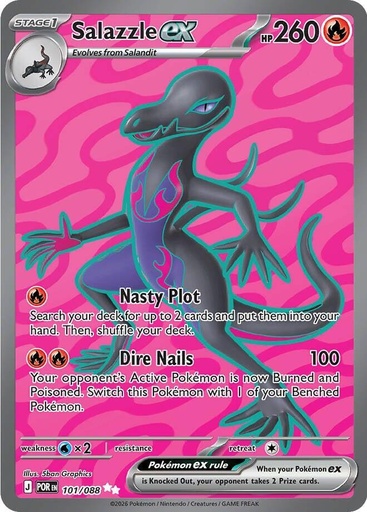Salazzle ex - 101/088 - ME03: Perfect Order (POR)