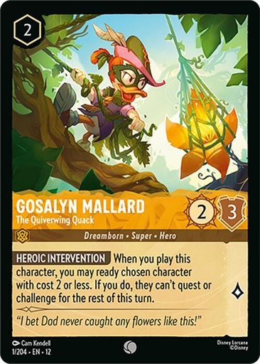 Gosalyn Mallard - The Quiverwing Quack - Wilds Unknown (12) 