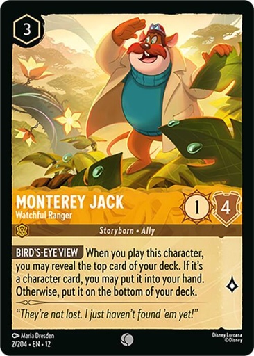 Monterey Jack - Watchful Ranger - Wilds Unknown (12) 