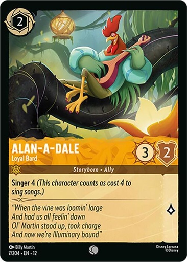 Alan-a-Dale - Loyal Bard - Wilds Unknown (12) 