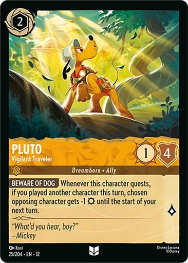 Pluto - Vigilant Traveler - Wilds Unknown (12) 