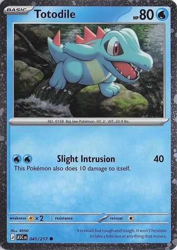 Totodile (Cosmos Holo) - Miscellaneous Cards & Products (MCAP)