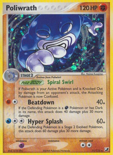 Poliwrath - Unseen Forces (UF)