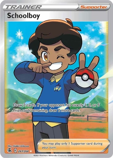 Schoolboy (Full Art) - SWSH08: Fusion Strike (SWSH08)