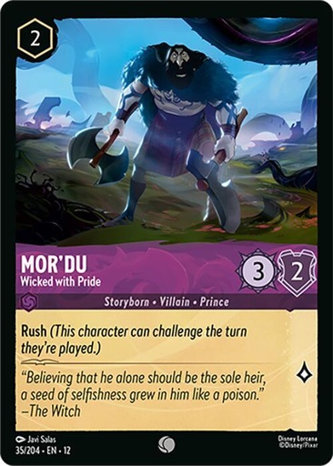 Mor'du - Wicked with Pride - Wilds Unknown (12) 