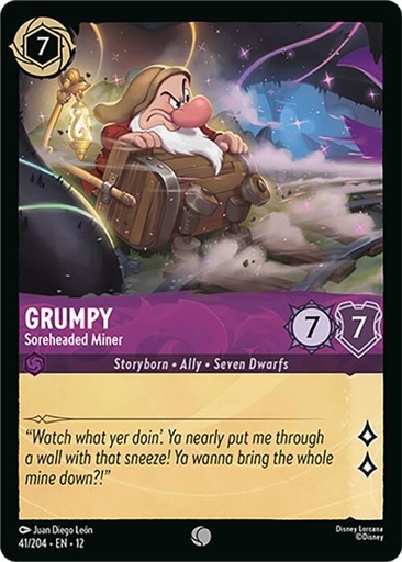Grumpy - Soreheaded Miner - Wilds Unknown (12) 