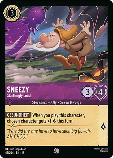 Sneezy - Startlingly Loud - Wilds Unknown (12) 