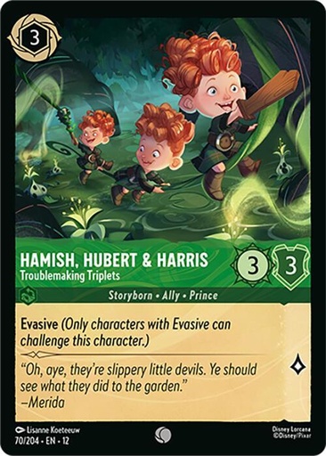 Hamish, Hubert & Harris - Troublemaking Triplets - Wilds Unknown (12) 