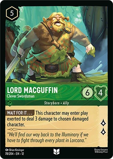 Lord MacGuffin - Clever Swordsman - Wilds Unknown (12) 