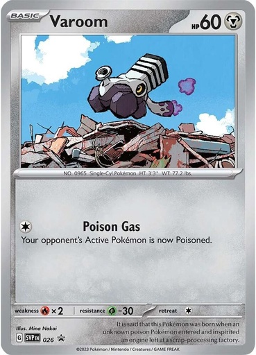 Varoom - 026 - SV: Scarlet & Violet Promo Cards